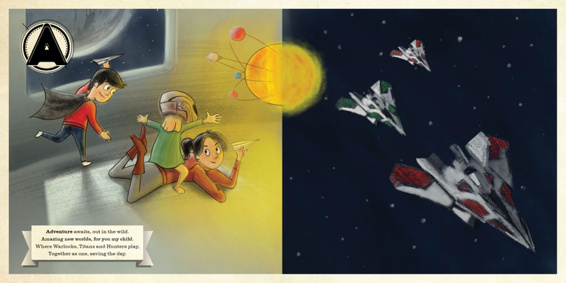 Illustration for article titled D is For Destiny, A Children's Book About Grinding In Space